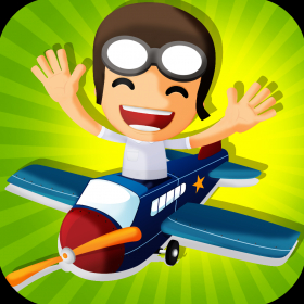couverture jeu vidéo Avion addictif jeu de vol libre - Addictive Airplane Free Flying Game