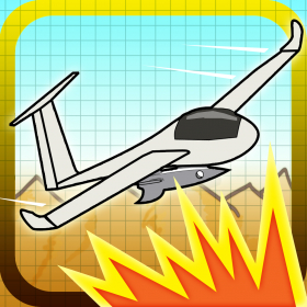 couverture jeu vidéo Avion doodle bombardement jeu de guerre : le meilleur gratuit action, jeux de combat