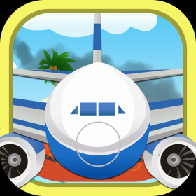couverture jeu vidéo Avions Airforce One Planes – Simulation d&#039;Atterrissage sur les Plages de l&#039;Océan FREE