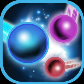 couverture jeu vidéo Avoid Or Destroyed - Dodge Blue Fireballs In Space To Win Game Free / Gratis