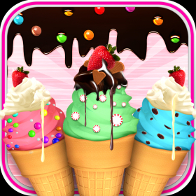 couverture jeu vidéo `Awesome Ice Cream Maker - Frozen Food Dessert Free