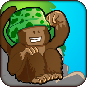 couverture jeux-video Awesome Monkey Coconut War HD