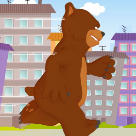 couverture jeu vidéo Awesome Naughty Ted Run Pro