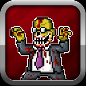 couverture jeu vidéo Axe de Zombie jeu Pixel