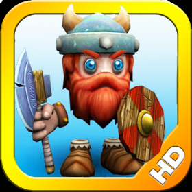 couverture jeu vidéo Axe Viking Run - Ninja Dragon Hunter