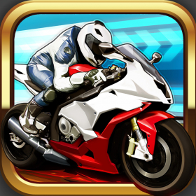 couverture jeu vidéo Azotine Motorbike GTI Racing Free: Motorcycle Turbo Kit Game