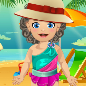 couverture jeu vidéo Baby Beach Dress up