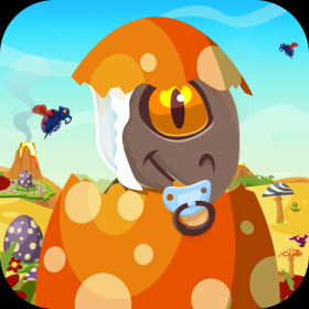 couverture jeu vidéo Baby Dino Egg Hunt : Dinosaur Run and Jump Game