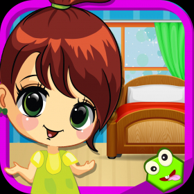 couverture jeu vidéo Baby Doll House - Fashion Games for Girls