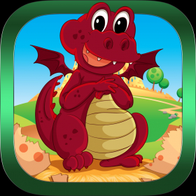 couverture jeu vidéo Baby Dragon Egg Drop Puzzle Game