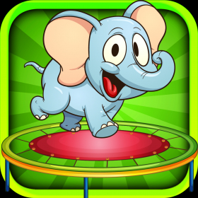 couverture jeu vidéo Baby Elephant Trampoline Aventure Pro
