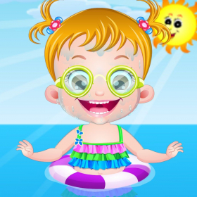 couverture jeu vidéo Baby Fun in the Sand - Swimming &amp; Sunning for Girl &amp; Kids Game