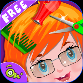 couverture jeu vidéo Baby Hair Makeup salon – Kids & girls Fun Addictive Games