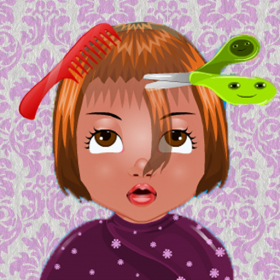 couverture jeu vidéo Baby kids salon – Haircutting