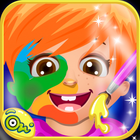 couverture jeu vidéo BABY PAINT– Makeup your Baby Face with High Fashion & Top Design Treatment