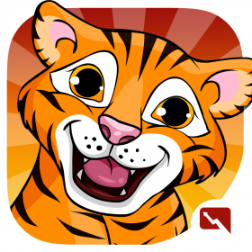 couverture jeu vidéo Baby Tiger Tigs - Little Jungle Zoo Pet Cub Tap and Bounce Story Pro
