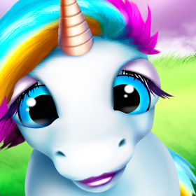 couverture jeu vidéo Baby Unicorn Run - Magical Newborn Horse
