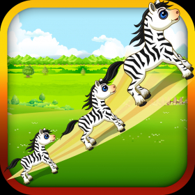couverture jeux-video Baby Zebra Zoom - Race the Tiny Zebra in Zoo Forest