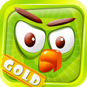 couverture jeu vidéo Bad Bad Birds - Puzzle Defense Gold: Innovative Cartoon Game for Everyone