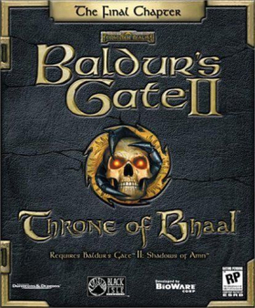 couverture jeu vidéo Baldur&#039;s Gate II : Throne of Bhaal