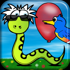 couverture jeu vidéo Balloon Snake - Pop Balloons by Controlling a Bird with the Accelerometer or by Touching