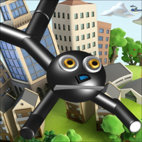 couverture jeu vidéo Base Missions - Jump Swing Run and Fly Stickman