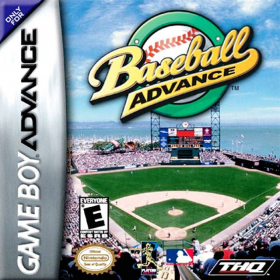 couverture jeu vidéo Baseball Advance