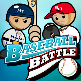 couverture jeu vidéo Baseball Battle