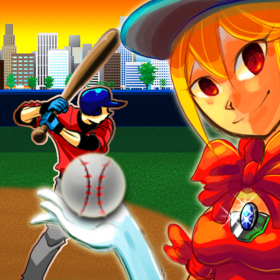 couverture jeu vidéo Baseball RPG Home Run Derby