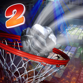 couverture jeu vidéo Basket-ball papier Flick Pocket Pro 2 - Le Top 2014 Panier libre Toss Jeux d'arcade