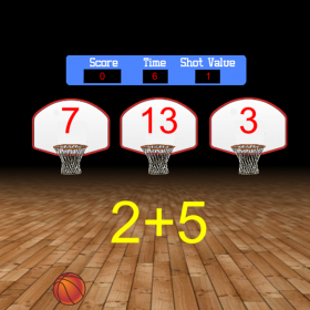 couverture jeu vidéo Basketball Fast Math