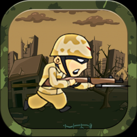 couverture jeu vidéo Bataille de petite armée lancer PRO - Tiny Army Battle Run PRO