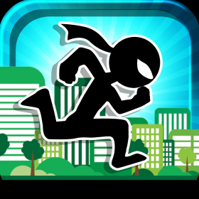 couverture jeu vidéo Bâton Ninja Saga Exécution - Escape Run! Pro Edition