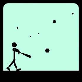 couverture jeu vidéo Batting stick [Baseball game]