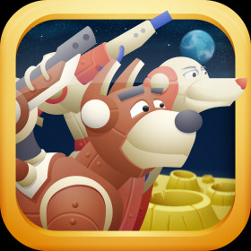couverture jeu vidéo Battle Dogs In Space - Pet Robot Galaxy Wars