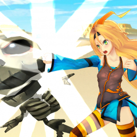 couverture jeux-video BattleRunnerUnityChan