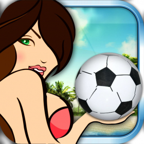 couverture jeu vidéo Beach Soccer Fun - Jouez réel tasse de football sur les plages populaires du monde.