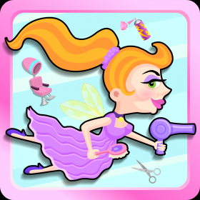 couverture jeu vidéo Beauty Salon Wars - Hairy Fairies vs. Make-up Wizards (By Best Top Free Games for Girls)