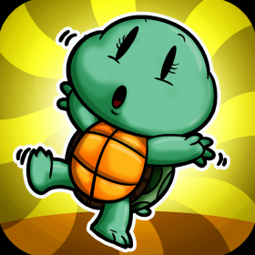 couverture jeu vidéo Bébé Tortue Rebond - Naviguer et Course d&#039;Esquive Des Obstacles