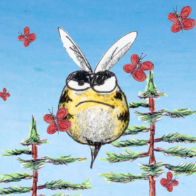 couverture jeu vidéo Bees Hate Butterflies