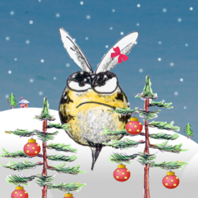 couverture jeu vidéo Bees Hate Christmas