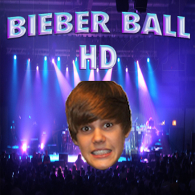 couverture jeu vidéo Bieber Ball HD