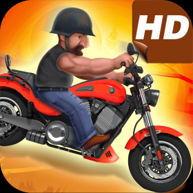 couverture jeu vidéo Bike Race Highway - A Speed Motor-Cycle Trial Racing Through The Frontier