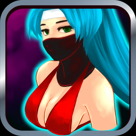 couverture jeu vidéo bikini ninja girl Fighting  : Really Cool free Fighting games for All Kids