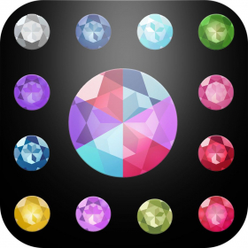 couverture jeu vidéo Birthstones Colors Puzzle