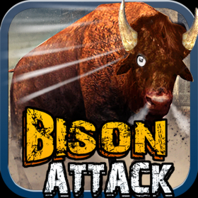 couverture jeu vidéo Bison Attack
