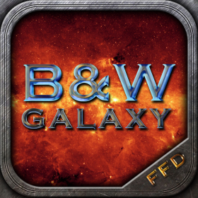 couverture jeu vidéo Black & White Galaxy