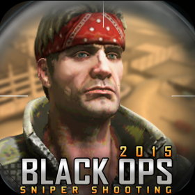 couverture jeu vidéo Black Ops Desert War Angry Sniper 3D - FPS Shooter Game