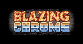 couverture jeu vidéo Blazing Chrome