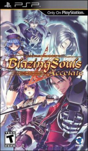 couverture jeu vidéo Blazing Souls Accelate